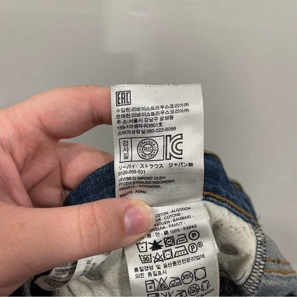 Levi’s 511 Slim Fit Jeans Distressed 34 x 34 Men’s - Picture 13 of 13